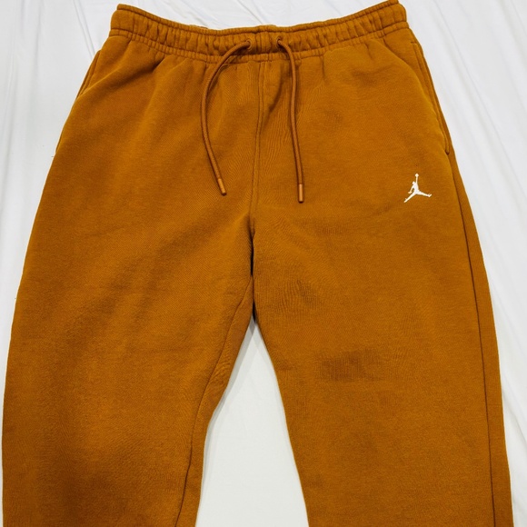 Nike Other - Jordan (Nike) Men's British Tan/Orange Essentials Joggers Size M